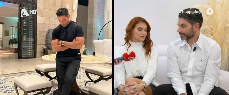 Σπύρος Μαρτίκας και Βρισηίδα Ανδριώτου μάς ξεναγούν στο ανακαινισμένο σπίτι τους στον Πειραιά