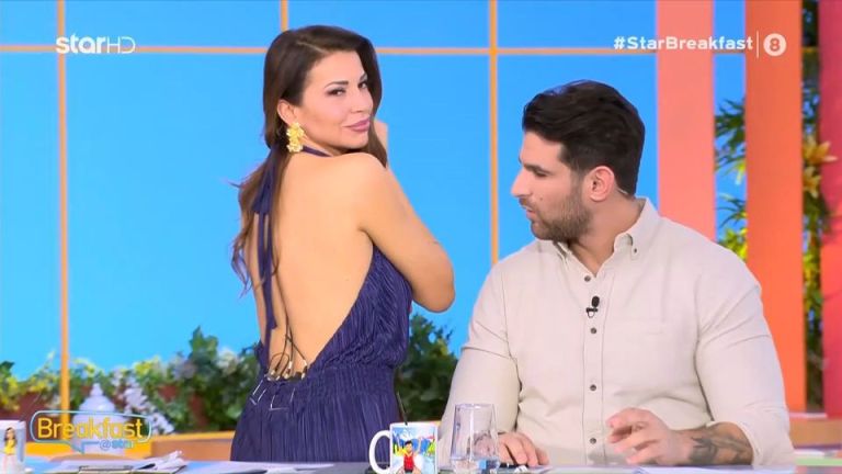 Τα «έχασε» ο Ετεοκλής με το καυτό τσιφτετέλι της Χατζίδου [vid]