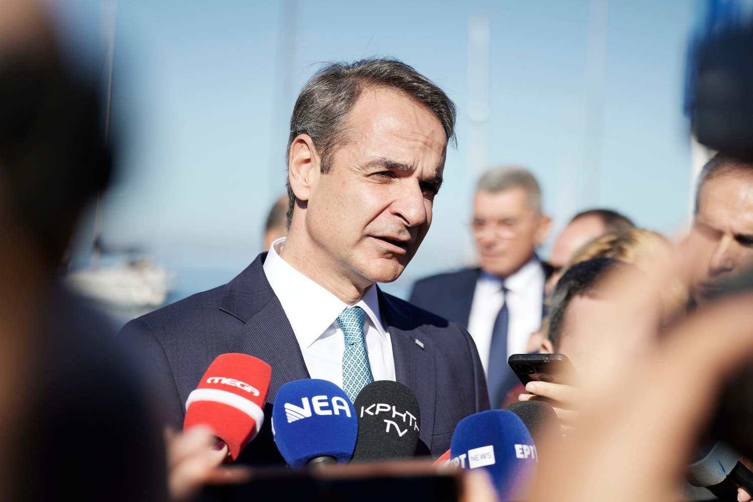 Μητσοτάκης στα Χανιά: Ατενίζουμε το μέλλον με αισιοδοξία