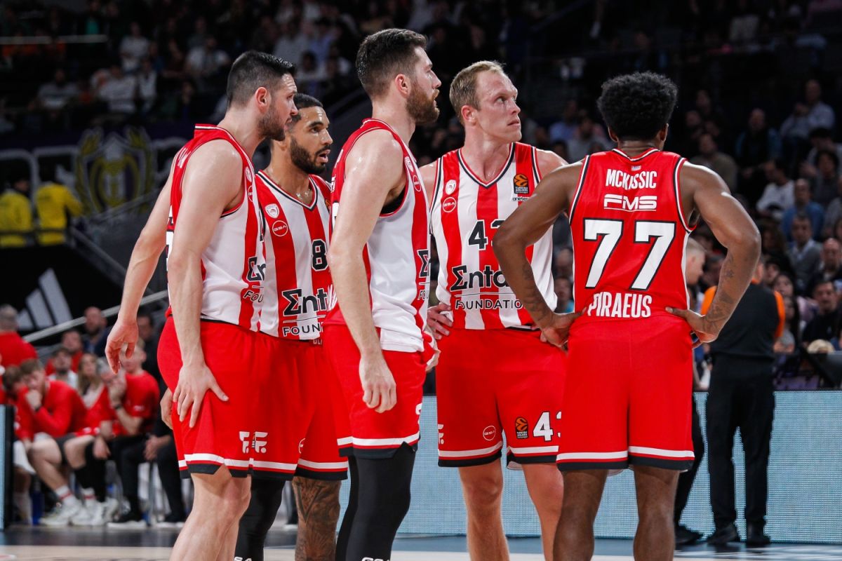 Euroleague: Οι διαιτητές του αγώνα του του Ολυμπιακού με την Εφές εκτός έδρας