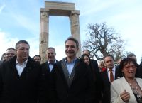 Μητσοτάκης: Παγκόσμιας σημασίας η αναστήλωση του ανακτόρου στις Αιγές