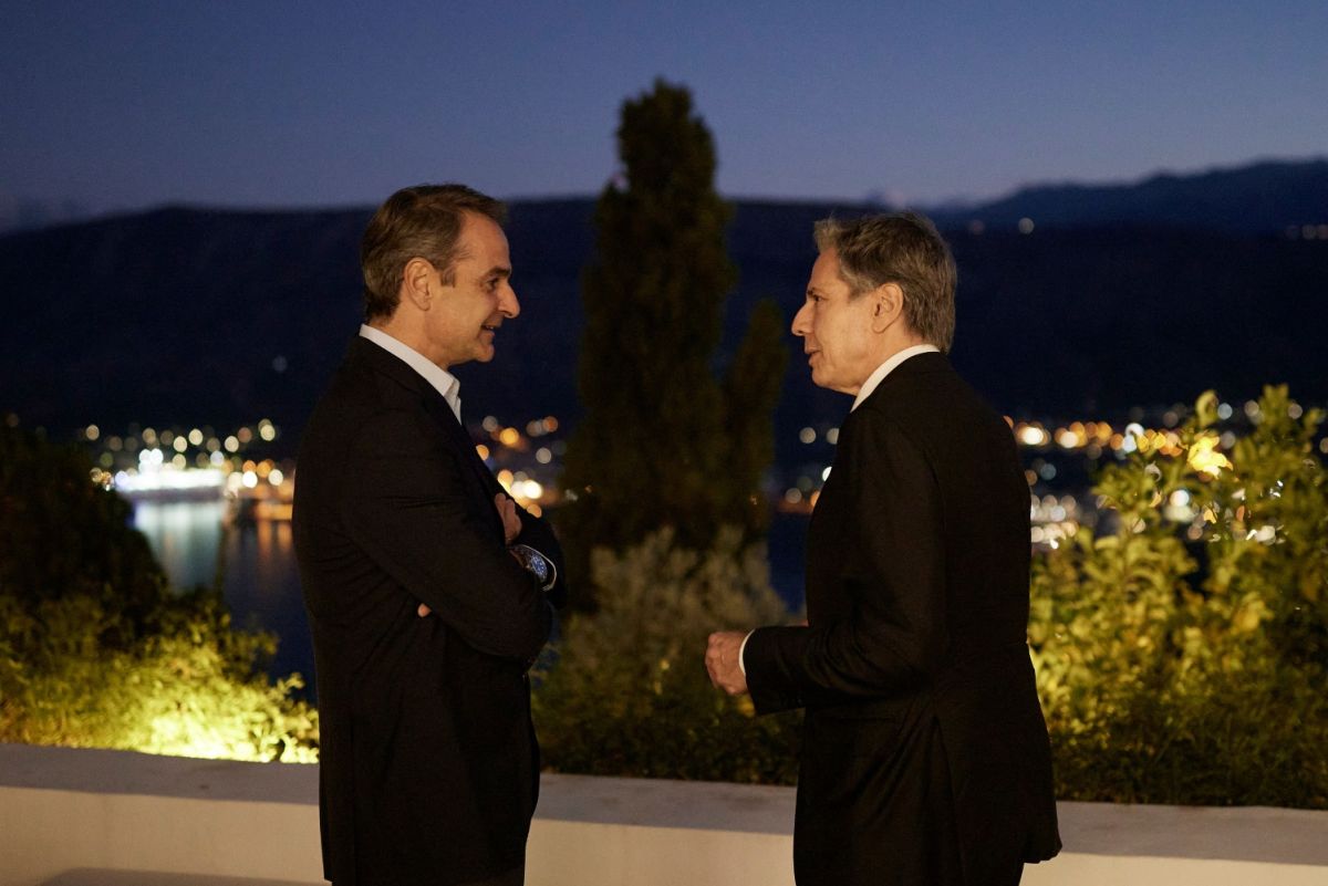 Mitsotakis – Blinken meeting in Crete
