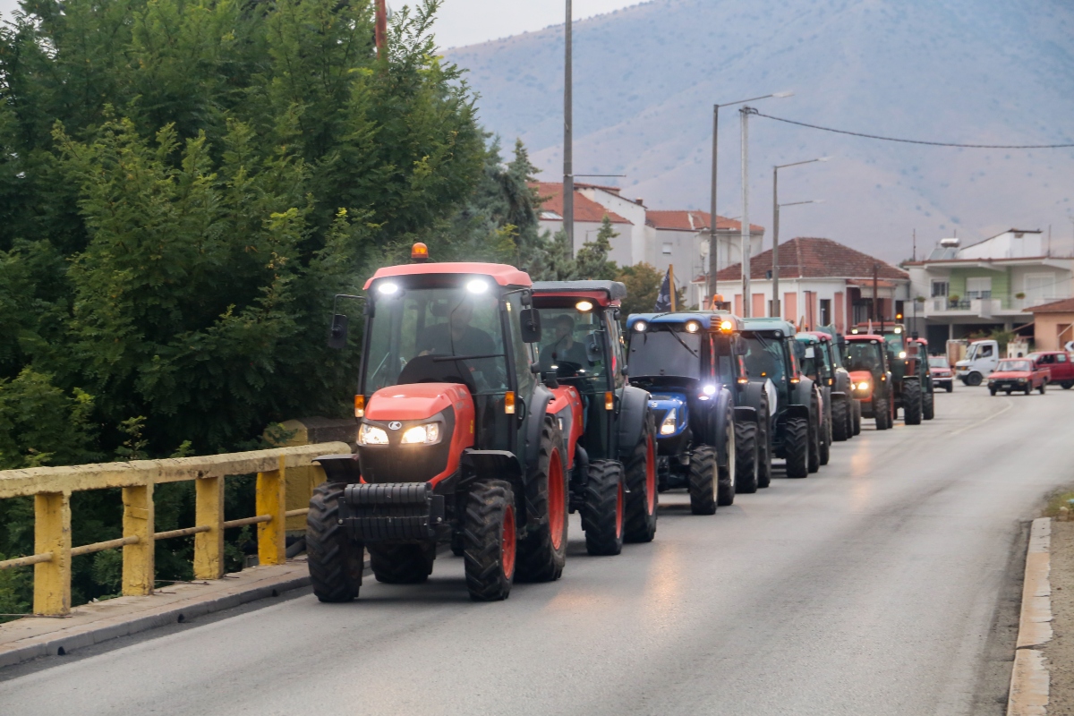 Απόβαση αγροτών στο κέντρο της Αθήνας