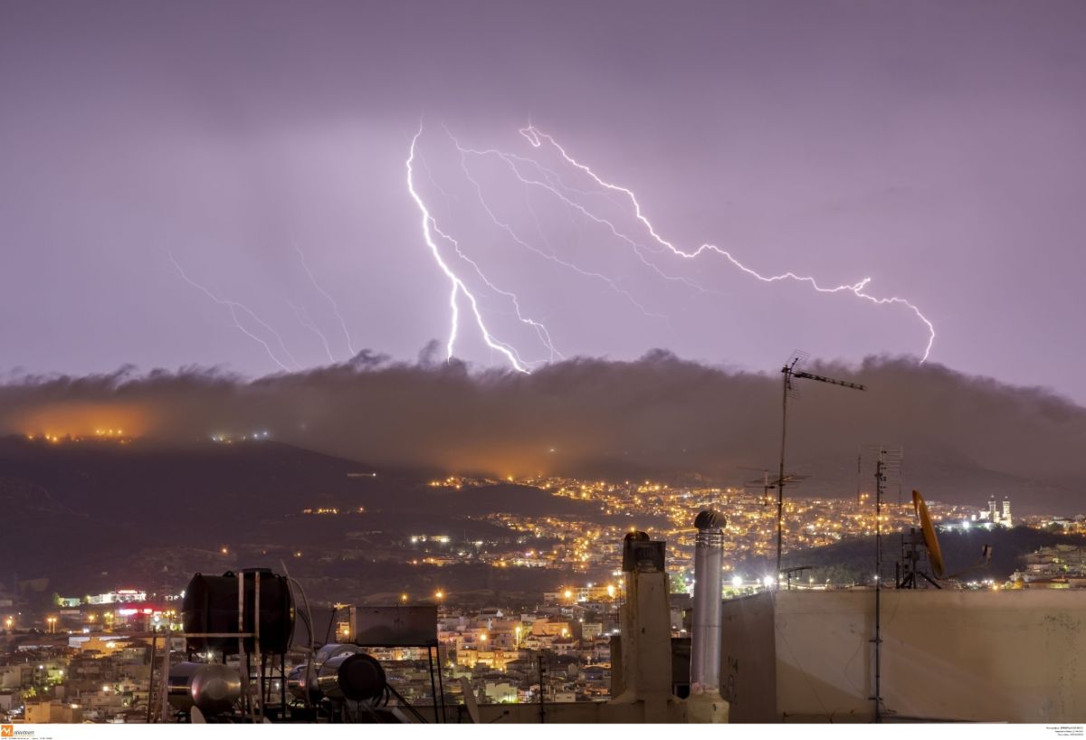 Τσατραφύλλιας: Ποιες περιοχές θα πληγούν από τις ισχυρές καταιγίδες την Κυριακή το βράδυ