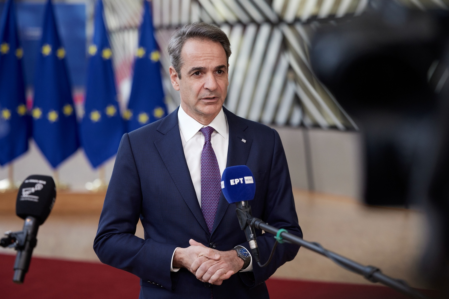 Μήνυμα Μητσοτάκη από Βρυξέλλες: Υπέρ της παύσης στο καθεστώς της αγρανάπαυσης [vid]
