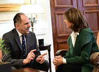 Συνάντηση Γεραπετρίτη με Απεσταλμένη ΓΓ ΟΗΕ: «Ψηλά» το Κυπριακό