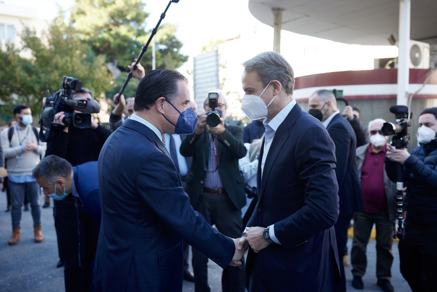 Ο Μητσοτάκης στο Τζάνειο για την πρώτη ανακαίνιση από το 1960
