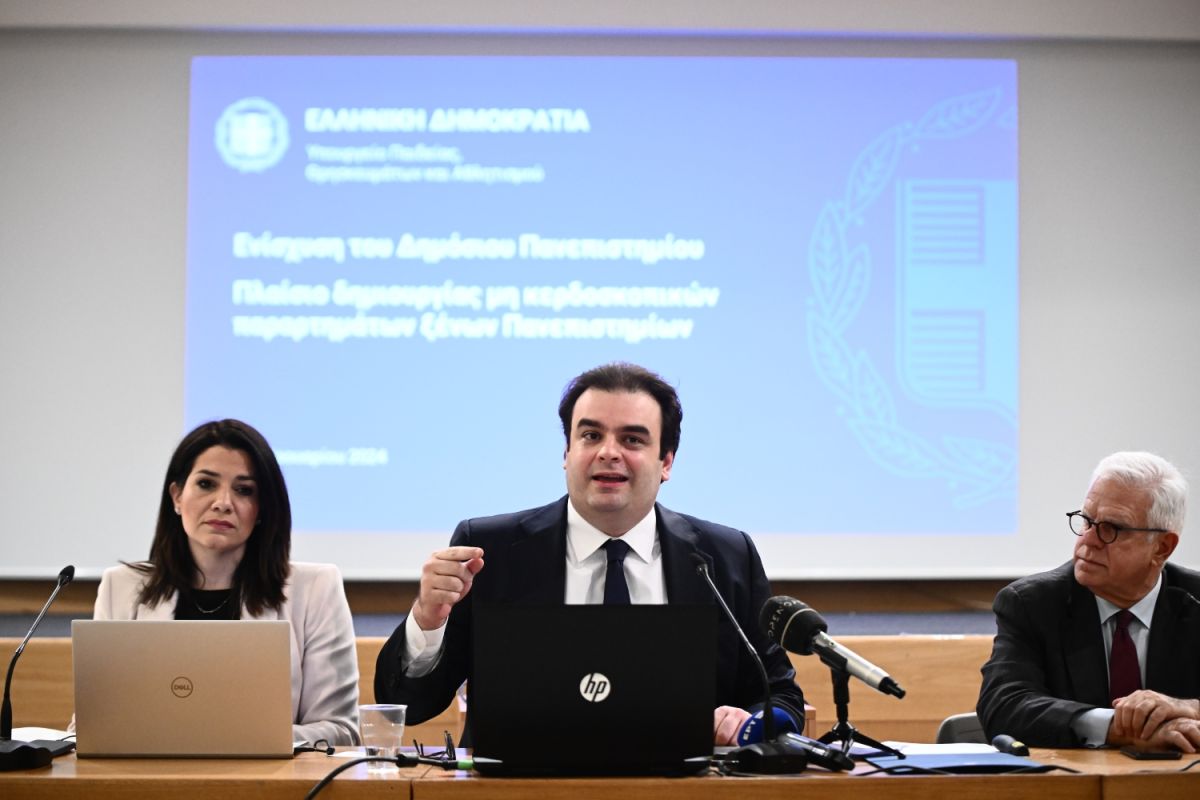 Πιερρακάκης: Από το 2025 τα ιδιωτικά ΑΕΙ – Είσοδος με ΕΒΕ ή και IB