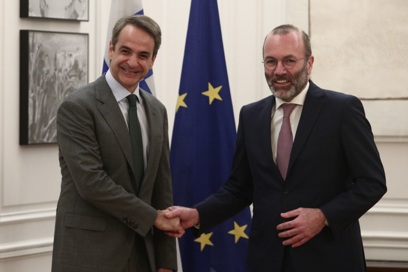 PM discusses European elections with EPP president