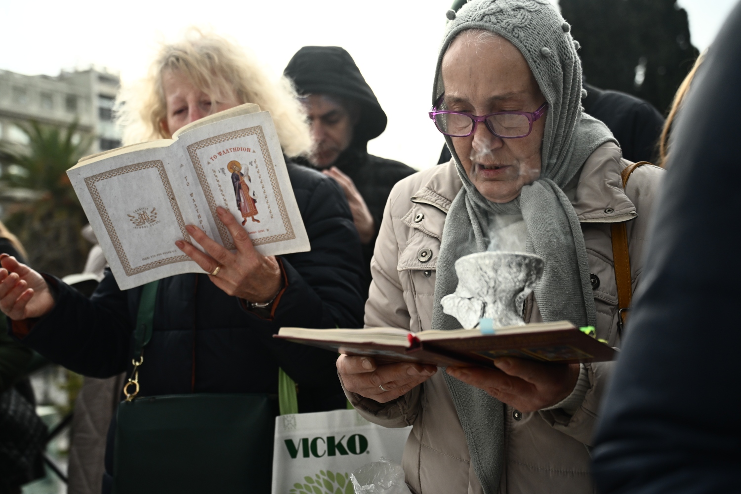 Συγκέντρωση στο Σύνταγμα κατά του νομοσχεδίου για τον γάμο των ομόφυλων ζευγαριών