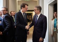 Μόναχο: Θερμή υποδοχή στον Κ. Μητσοτάκη