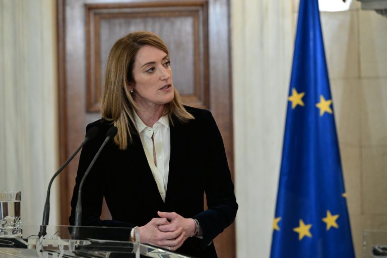 Metsola to meet Mitsotakis and Sakellaropoulou, address Hellenic Parliament