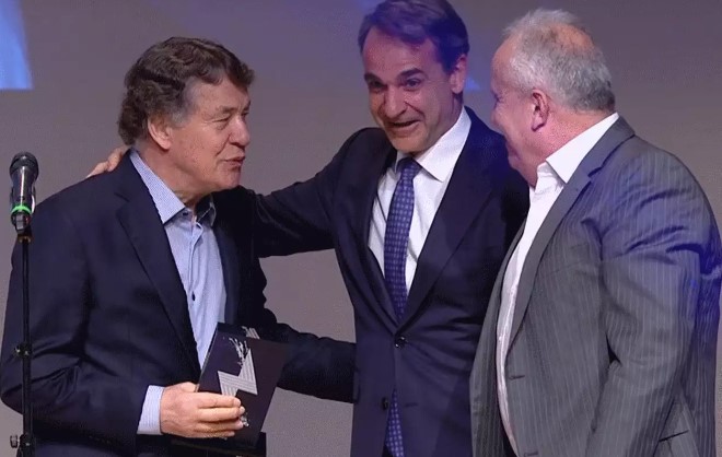 Legendary coach Otto Rehhagel receives “Gazzetta Awards”