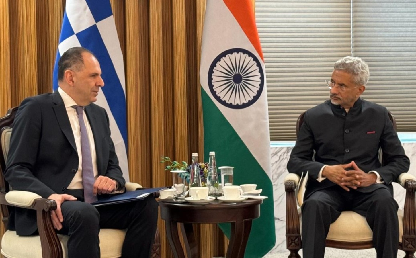 Γεραπετρίτης από Νέο Δελχί: Θέλουμε να γίνουμε η πύλη της Ινδίας προς την ΕΕ
