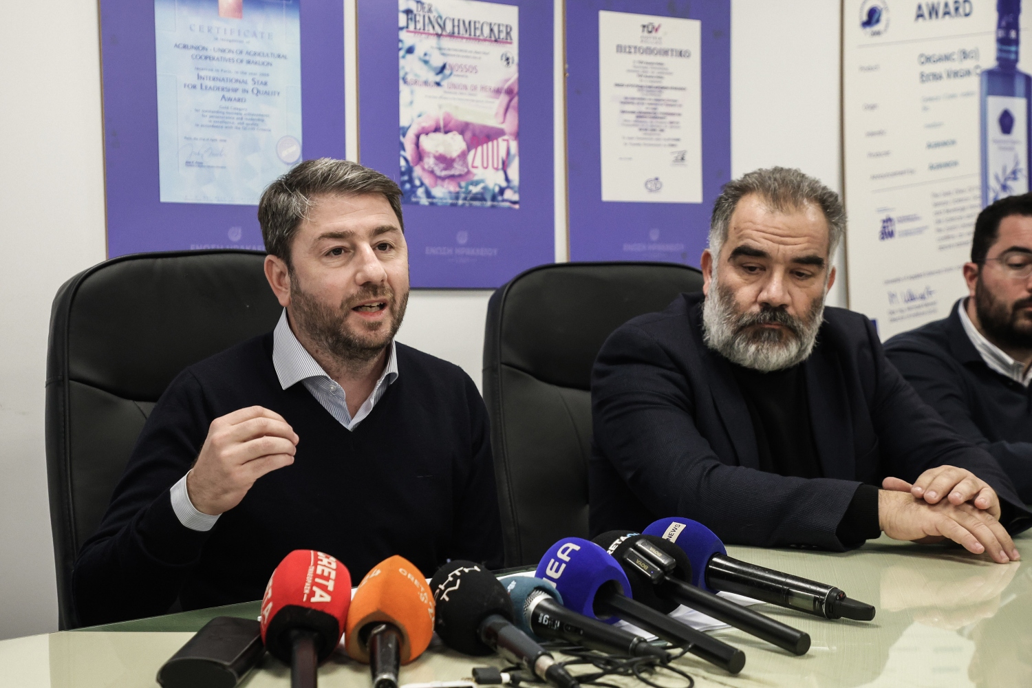 Ανδρουλάκης σε αγρότες: Τα μέτρα της κυβέρνησης έχουν στόχο να γυρίσουν πίσω τα τρακτέρ
