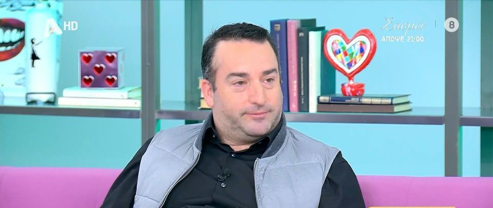 Χάρης Βαφειάς: «Έκανα πρόταση γάμου στη σύζυγό μου μέσα σε 5 μήνες»