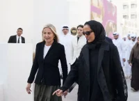 Η Μαρέβα Μητσοτάκη τιμώμενο πρόσωπο επισκέφτηκε την έκθεση Design Doha