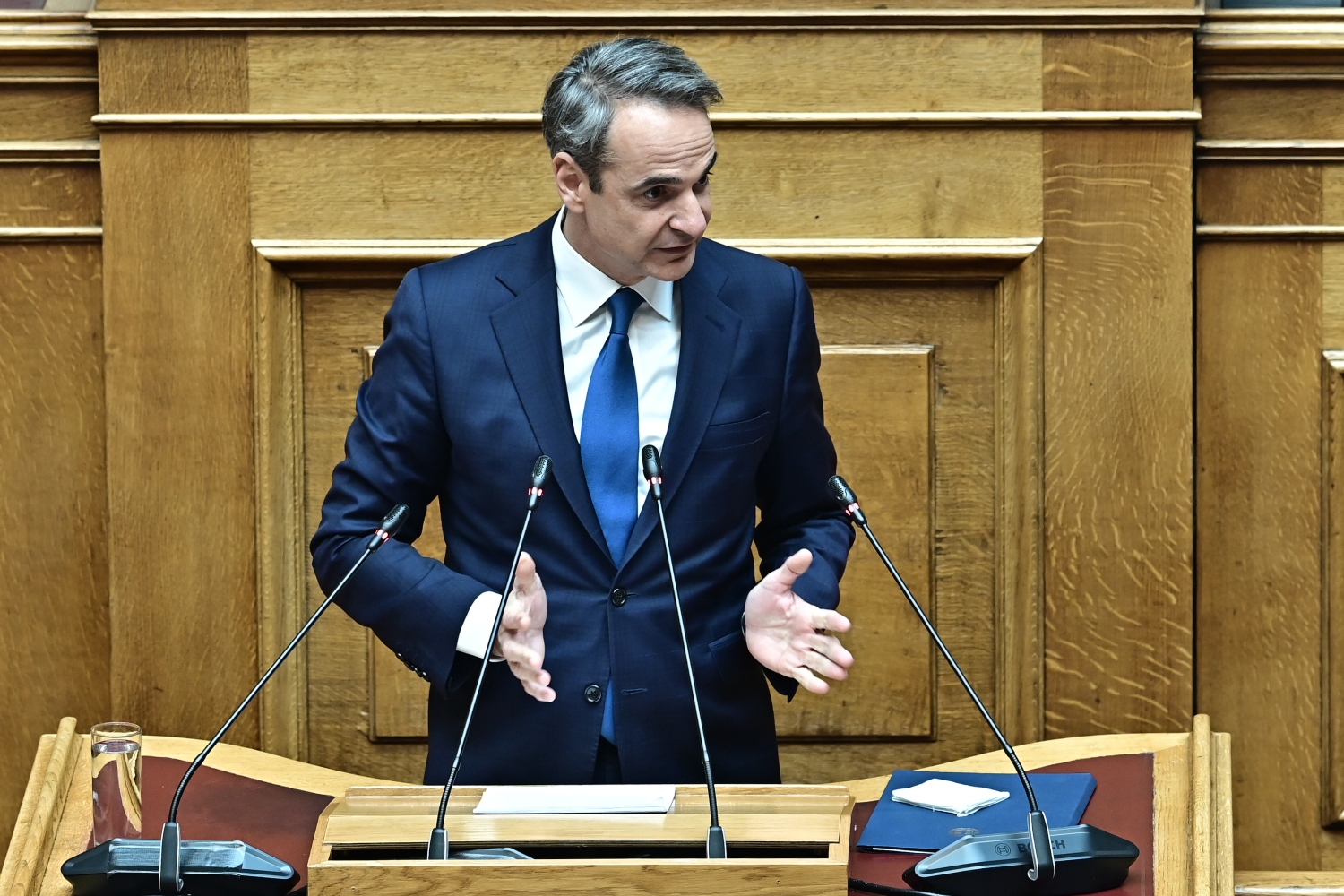 Στις 11:00 η ομιλία του Μητσοτάκη για τα μη κρατικά πανεπιστήμια στην ολομέλεια της Βουλής