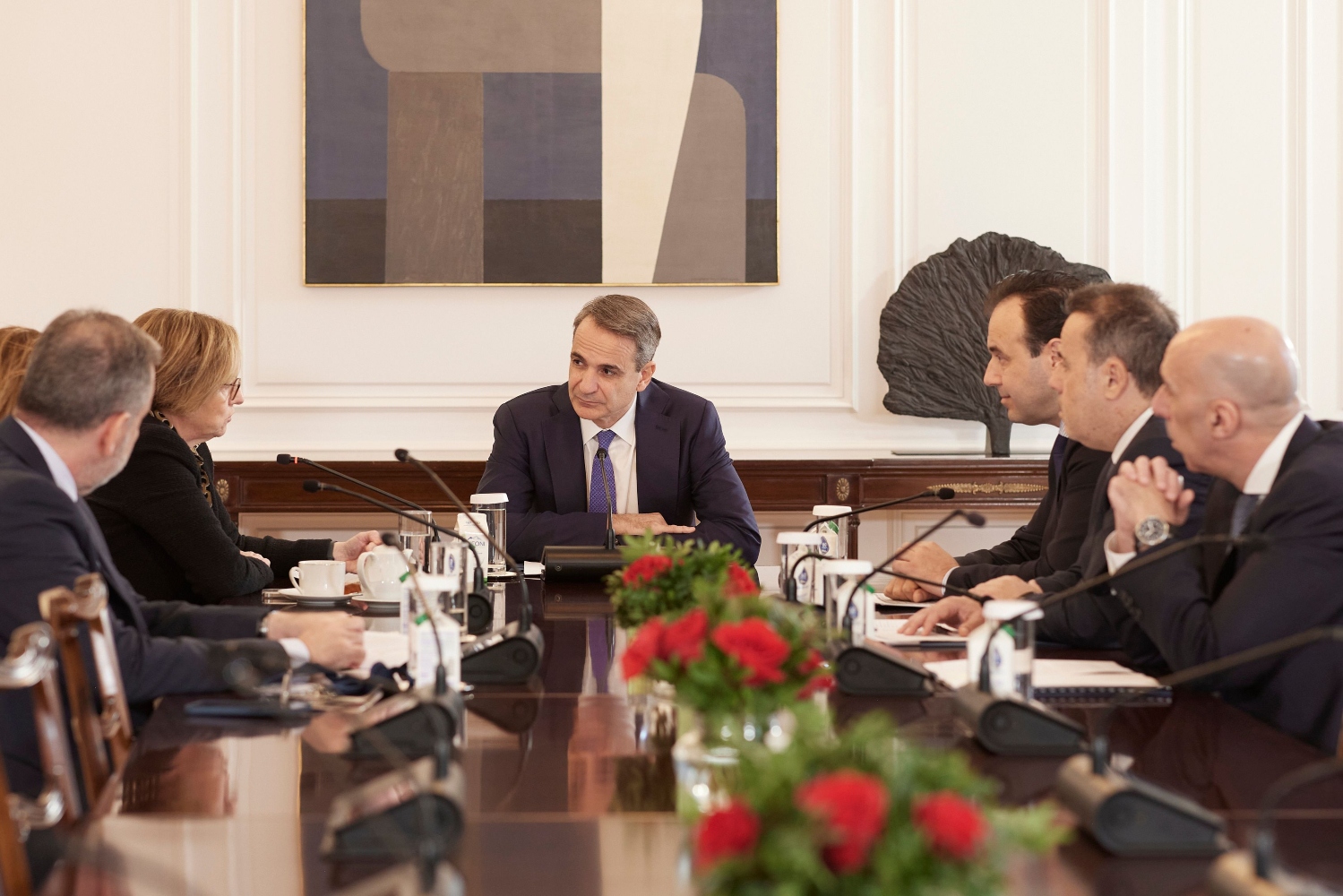 Μητσοτάκης: Συνάντηση με την CEO του ομίλου Vodafone – «Προσβλέπω στις επενδύσεις σας στην Ελλάδα»