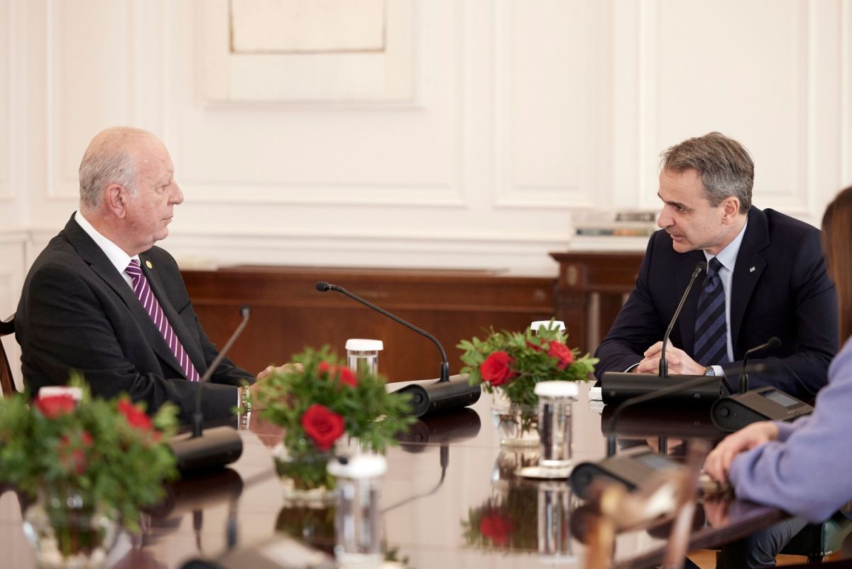 Μητσοτάκης σε δήμαρχο Μόρφου: Η λύση στο Κυπριακό παραμένει διαρκές μέλημα και εθνική προτεραιότητα