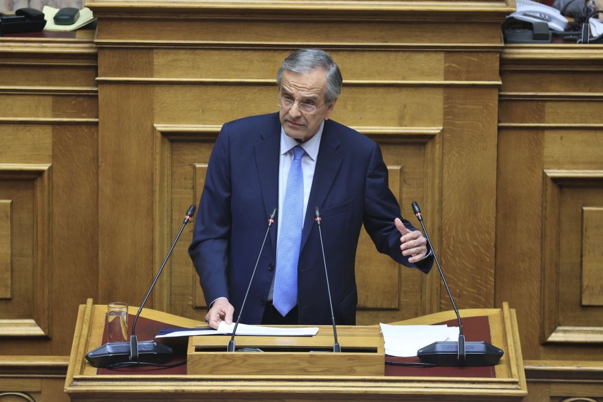 Σαμαράς:  Ο γάμος των ομόφυλων δεν είναι ανθρώπινο δικαίωμα