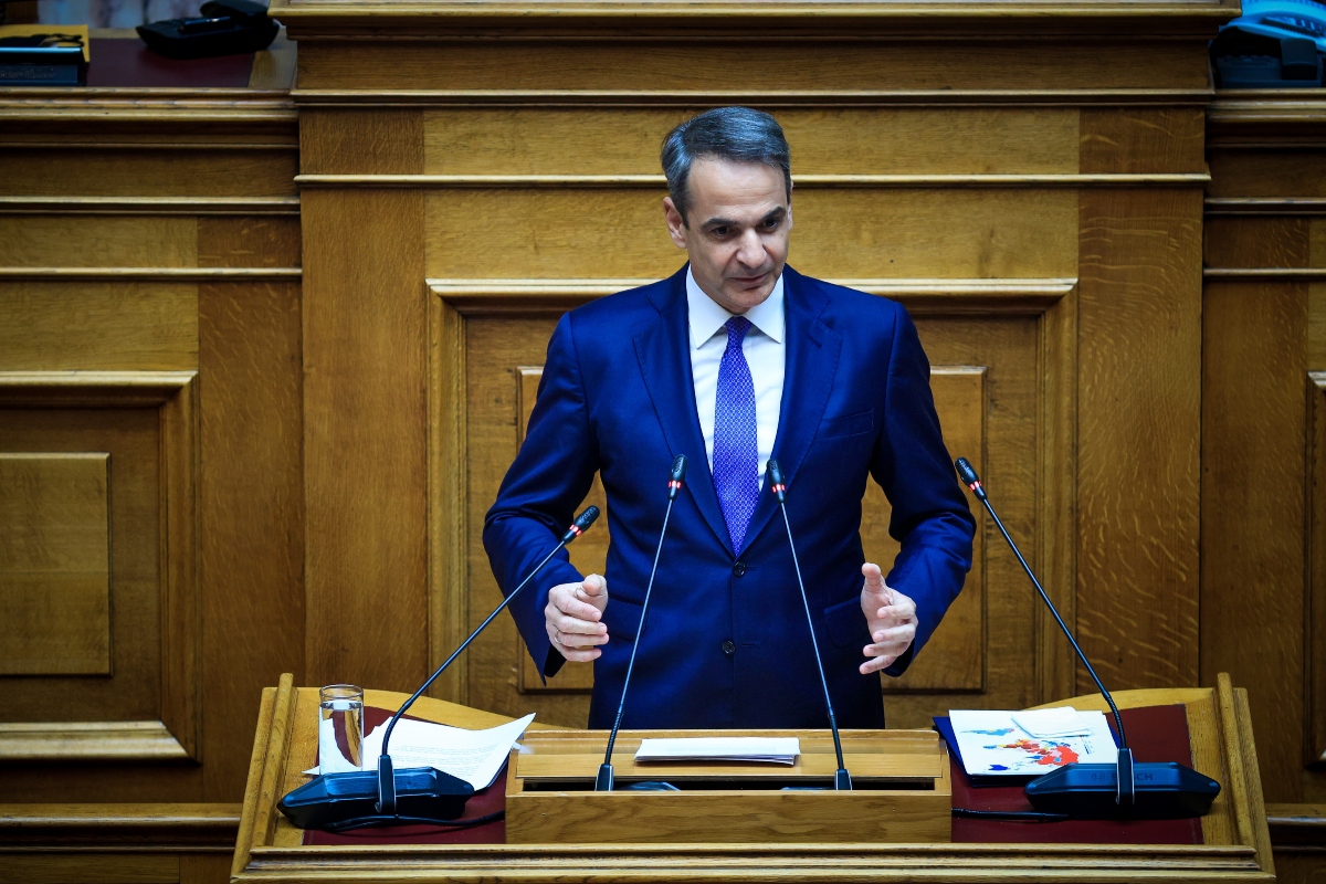 Σήμερα η ομιλία Μητσοτάκη στη Βουλή