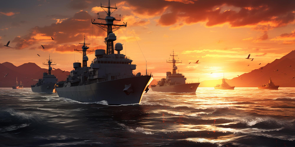 Greek frigate Hydra fires against military drones