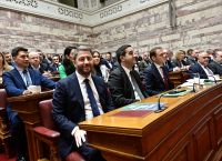ΠΑΣΟΚ – ΚΙΝΑΛ: Άγριος τσακωμός Ανδρουλάκη – Κωνσταντινόπουλου στην Κ.Ο