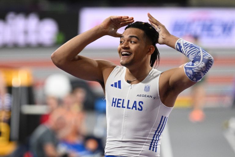 Emmanuel Karalis Vaults to Bronze at World Indoor Championships