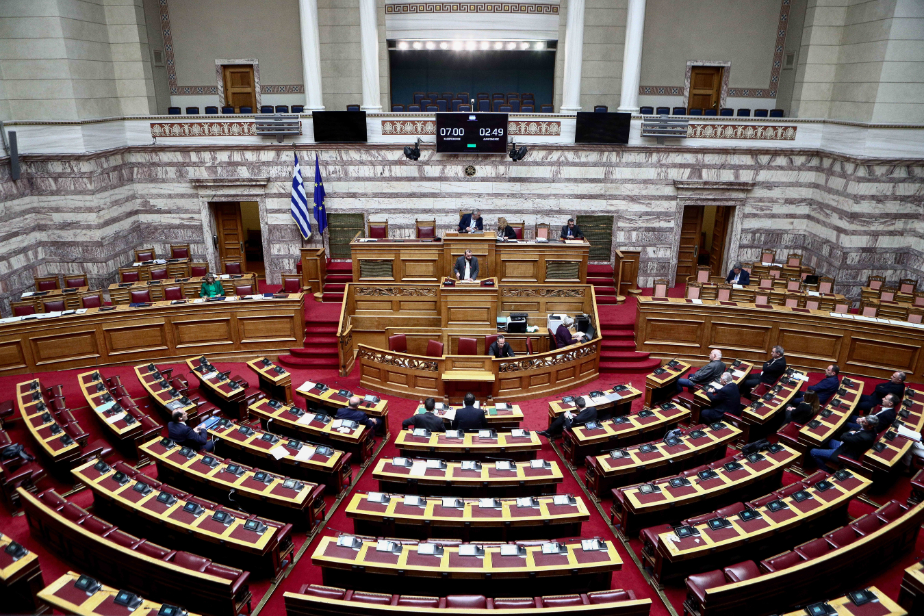 Βουλή: Πώς θα αλλάξουν οι έδρες εάν οι Σπαρτιάτες καταδικαστούν
