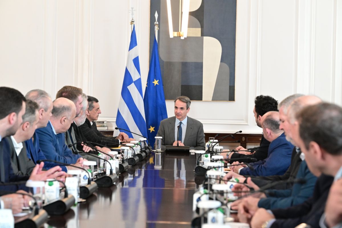 Μητσοτάκης στους φορείς της Θεσσαλίας:Πρώτη ολιστική προσπάθεια το masterplan,τώρα αρχίζει η δύσκολη δουλειά