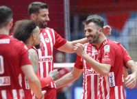 Ο Ολυμπιακός επιβλήθηκε άνετα με 3-0 σετ επί του Μίλωνα