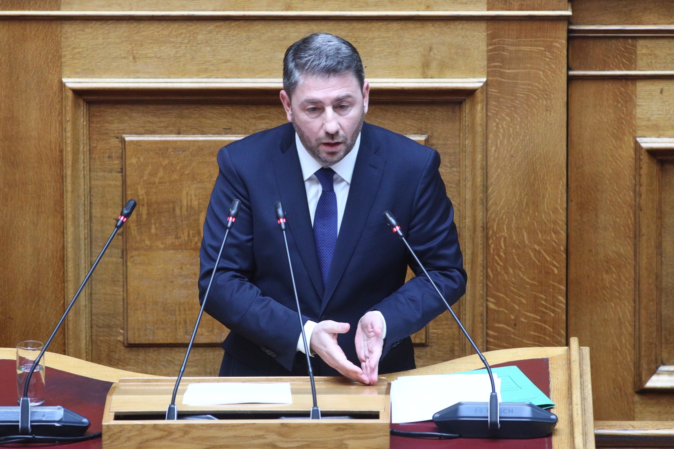 Ανδρουλάκης για Τέμπη: Το τρίπτυχο της κυβέρνησης είναι διαφθορά – συγκάλυψη – ατιμωρησία