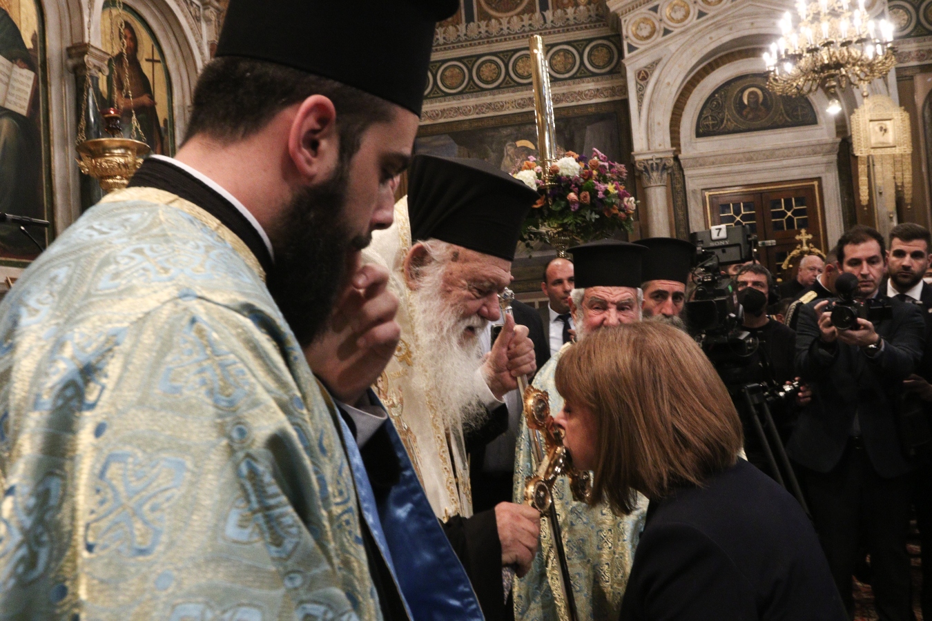 25η Μαρτίου: Επίσημη δοξολογία στη Μητρόπολη υπό τον Ιερώνυμο, παρουσία της Προέδρου της Δημοκρατίας