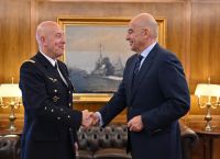 Defence Min Dendias meets with NATO Supreme Allied Commander Transformation (SACT)