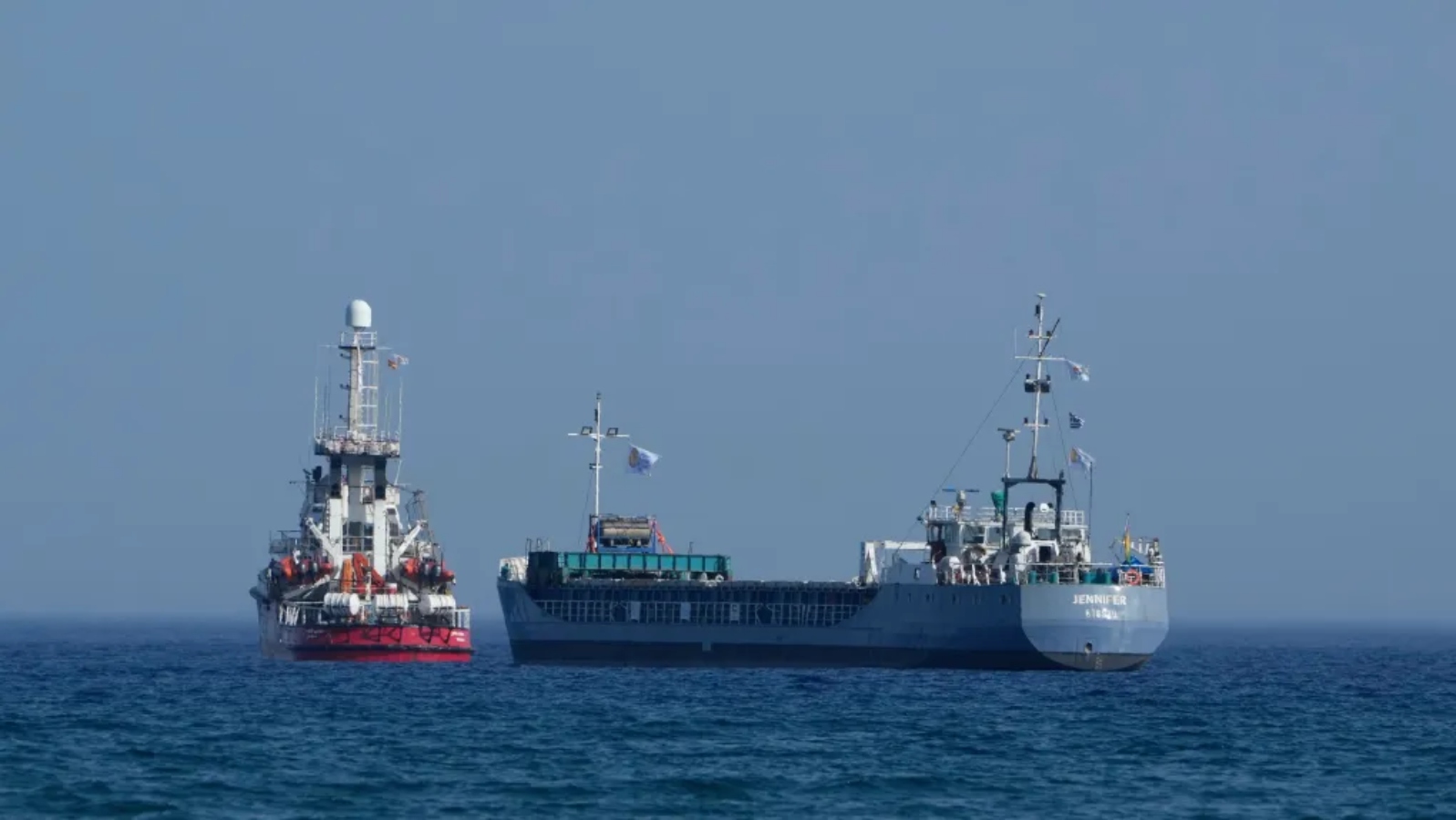 Δεύτερο φορτίο με σχεδόν 400 τόνους τροφίμων για τη Γάζα αναχώρησε από λιμάνι της Κύπρου