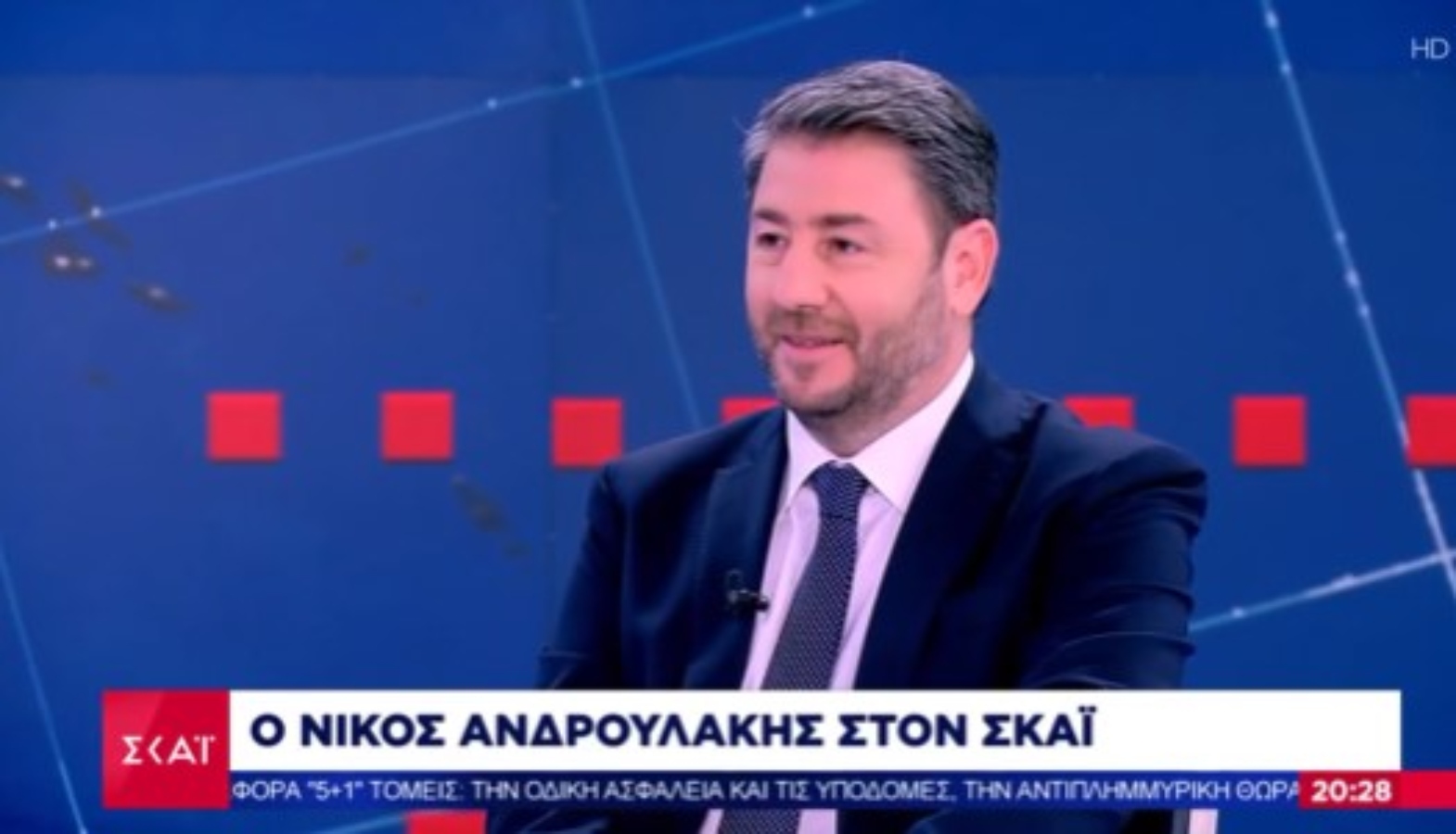 Ανδρουλάκης: Ο Μητσοτάκης προτιμά μία αντιπολίτευση life style [vid]