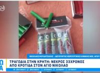 Δύο συλλήψεις στο Λασίθι για τον θάνατο του 33χρονου από φωτοβολίδα που έσκασε πάνω του