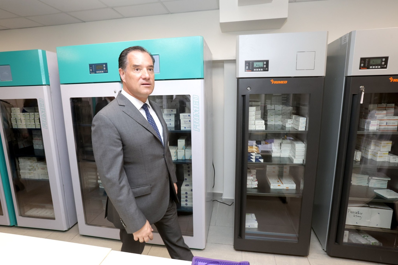 ‘Άδωνις:Εγκαίνια των νέων γραφείων της Περιφερειακής Διεύθυνσης (ΠΕ.ΔΙ.) και του Φαρμακείου ΕΟΠΥΥ Αν. Αττικής