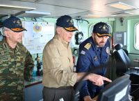 Δένδιας: Ήταν τιμή που βρέθηκα με τους αρχηγούς ΓΕΕΘΑ και ΓΕΝ στη φρεγάτα Ύδρα