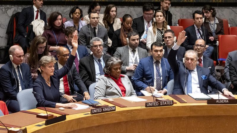«Όχι» και από το Ισραήλ και από την Γάζα στο ψήφισμα του Συμβουλίου Ασφαλείας για άμεση εκεχειρία