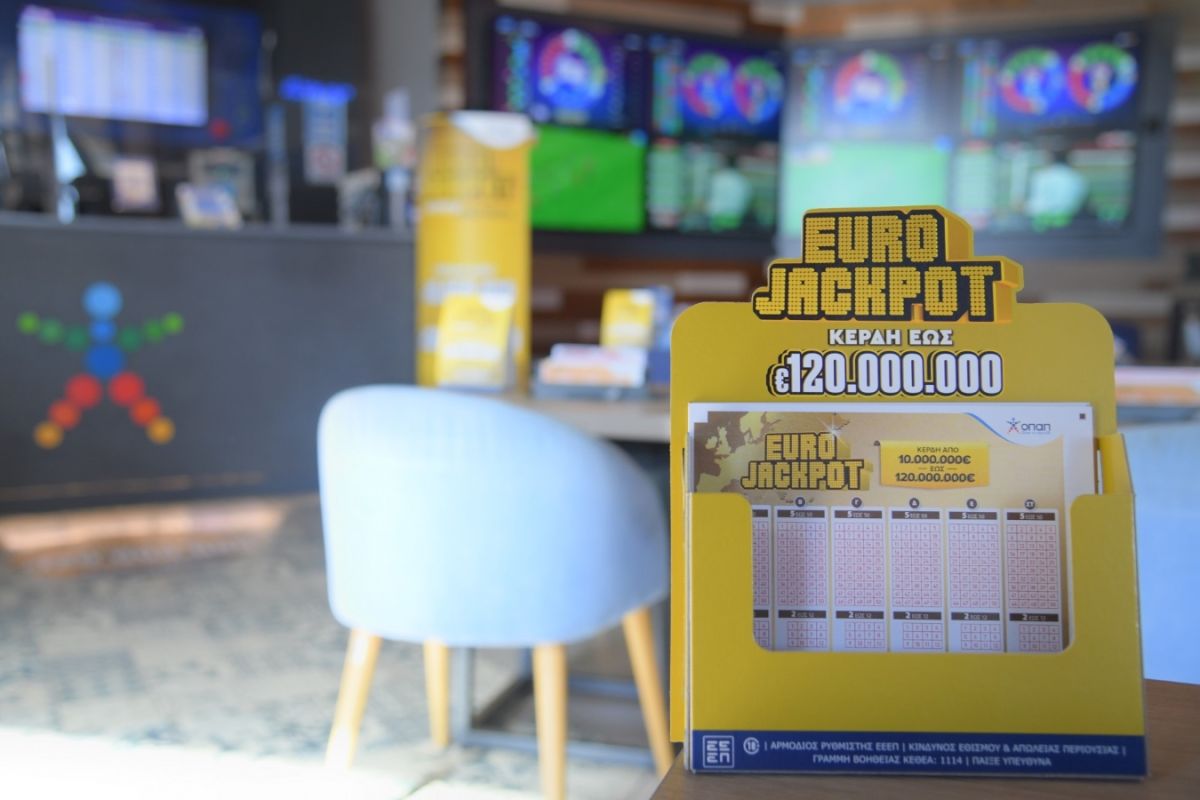 Πρώτος εκατομμυριούχος στην Ελλάδα από το Eurojackpot–Το τυχερό δελτίο κατατέθηκε σε κατάστημα ΟΠΑΠ στη Λαμία