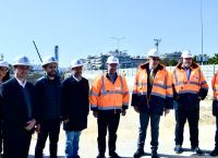 Επίσκεψη της πολιτικής ηγεσίας του Υπουργείου Υποδομών και Μεταφορών σε εργοτάξια κατασκευής της Γραμμής 4