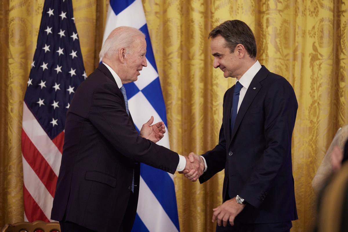 Τι θα συζητήσουν Μητσοτάκης και Μπάιντεν στον Λευκό Οίκο