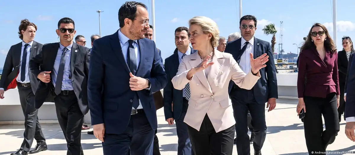 Στην Κύπρο η Ούρσουλα φον ντερ Λάιεν
