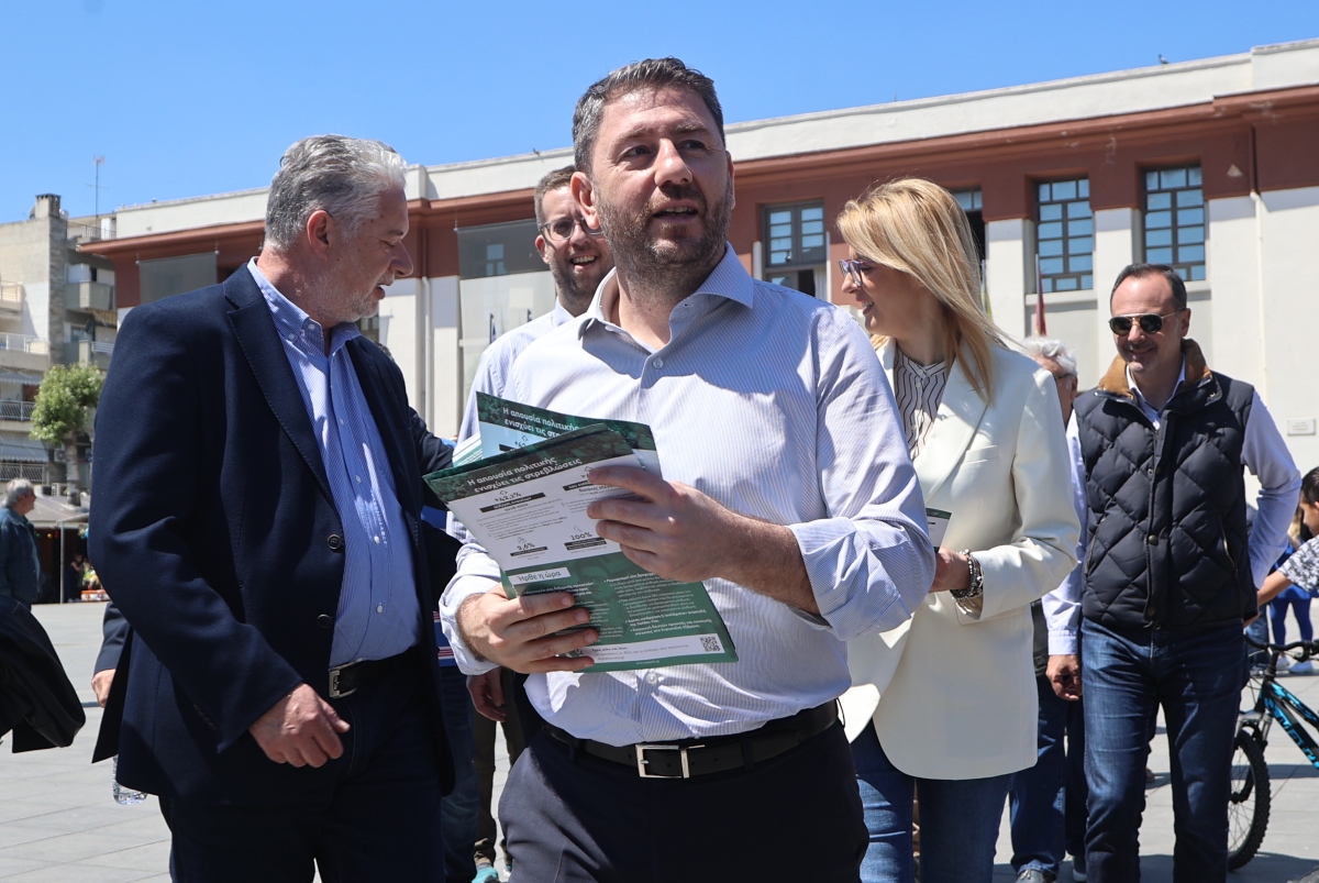 Επίσκεψη Ανδρουλάκη στη Βαρβάκειο