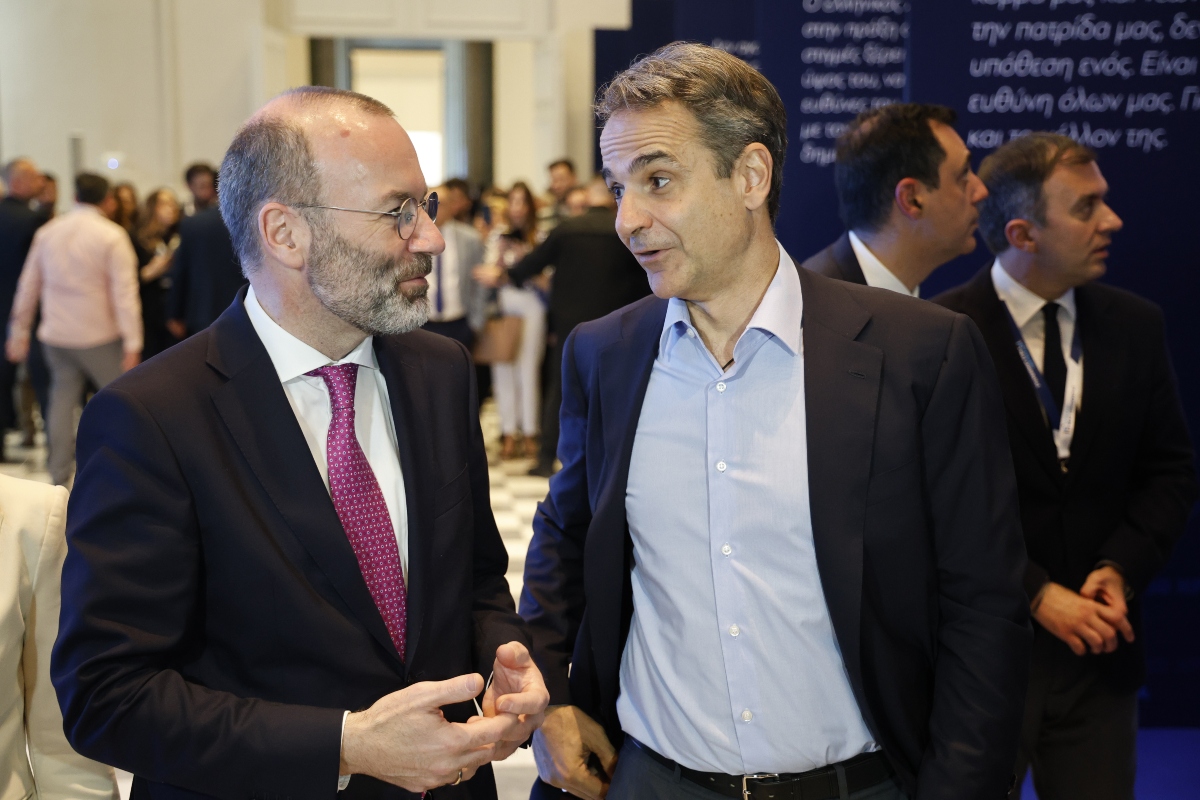 Βέμπερ σε Μητσοτάκη: Πάντα στεκόσουν απέναντι στον Ερντογάν και προστάτευες τα ευρωπαϊκά σύνορα