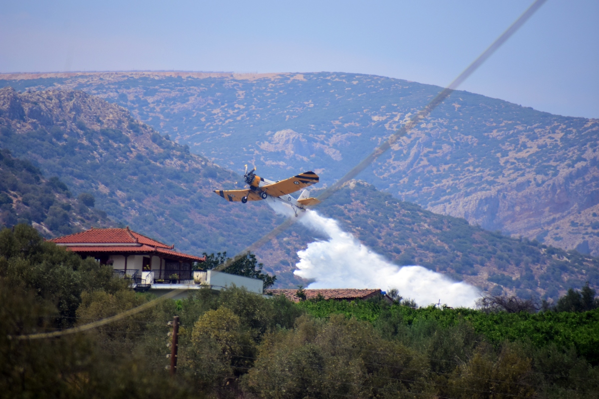 Μεγάλη πυρκαγιά στην Κρήτη: Τρία μεγάλα μέτωπα στο Λασίθι