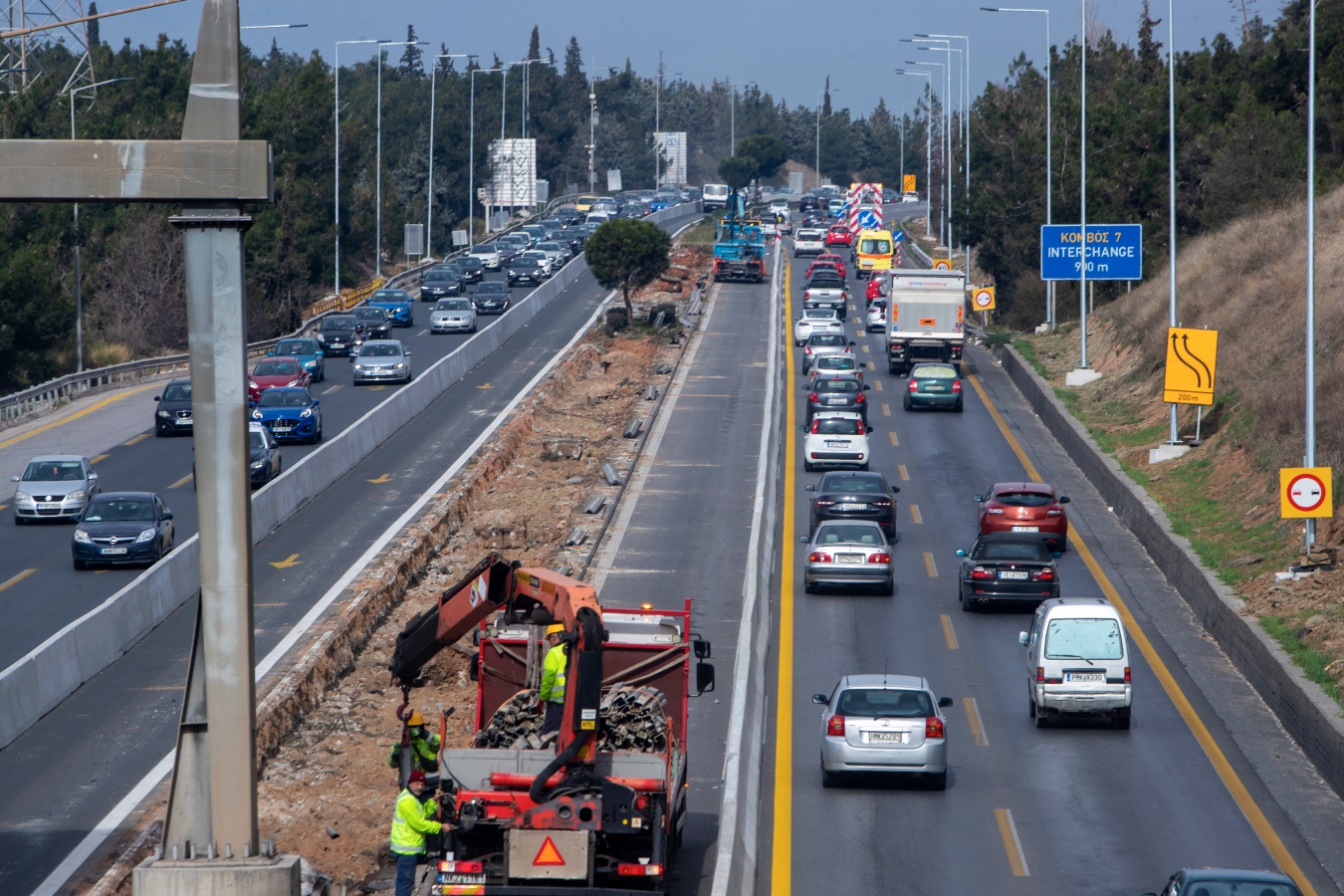 Προσωρινός “πάγος” από το ΣΤΕ στις εργασίες του Flyover στη Θεσσαλονίκη