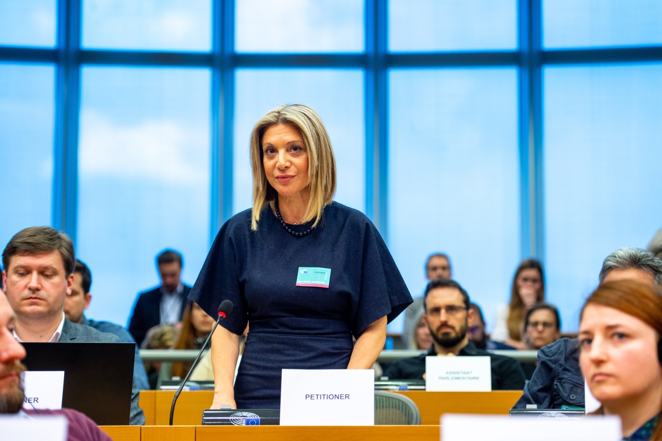 Σε εκδήλωση ευρωβουλευτή του ΣΥΡΙΖΑ η Μαρία Καρυστιανού